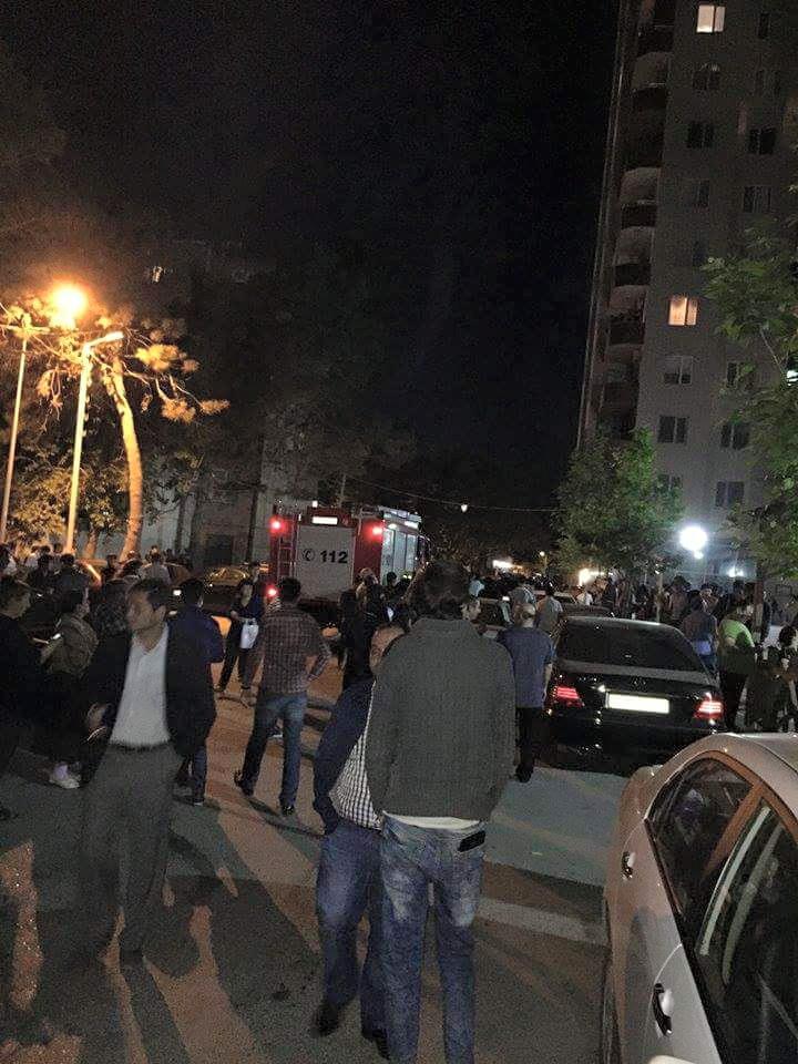 Binəqədidə daha bir yanğın - ФОТО