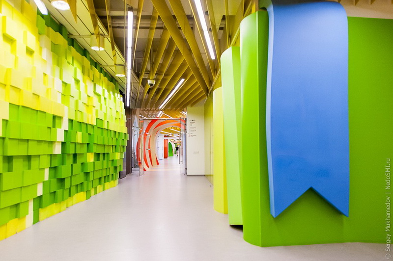 Необычный офис Яндекса - ФОТОСЕССИЯ