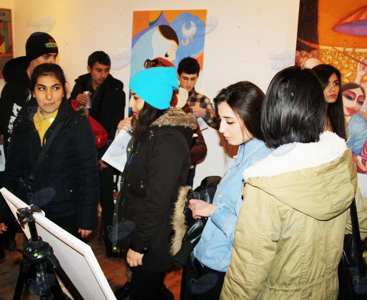 Бакинские художники раскрывают тайны – РЕПОРТАЖ - ФОТО