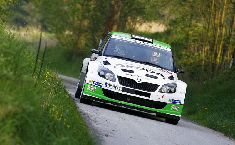 Рекордная победа SKODA на Ралли Ипра - ФОТО