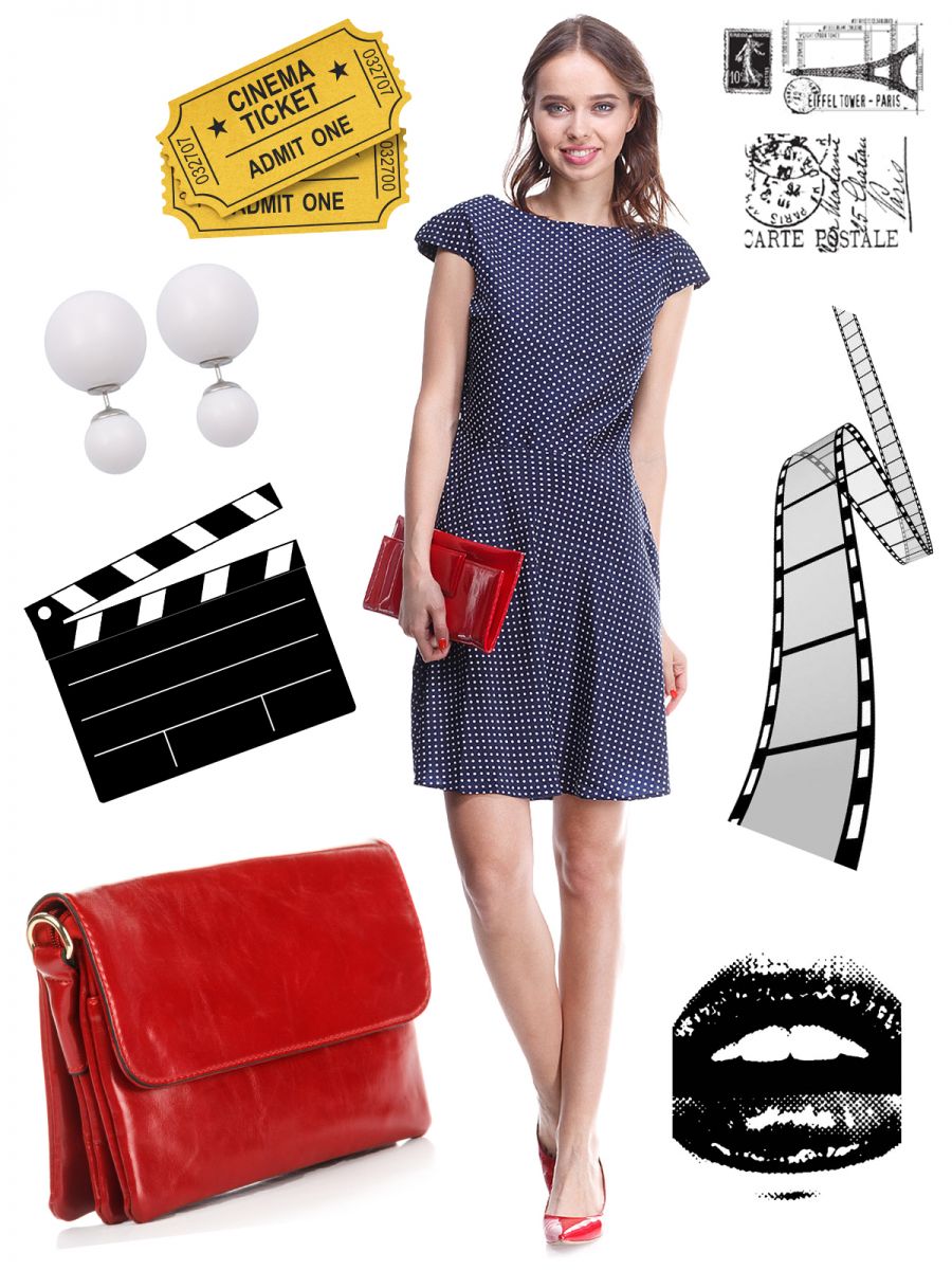 В чем пойти на свидание: наряды для ресторана, кино и прогулок - ФОТО