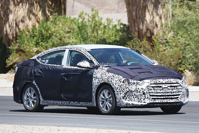 Фотошпионы засняли Hyundai Elantra J6 - ФОТО