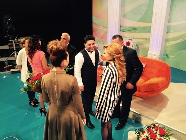 Гости из Москвы на передаче Ламии Алекпергызы - ФОТО